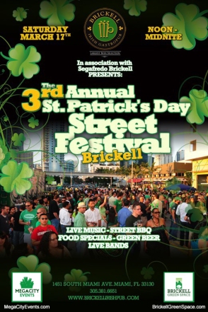Brickell Irish Pub St. Patrick's Day