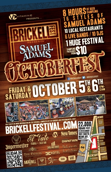 Brickell Festival Octoberfest Samuel Adams